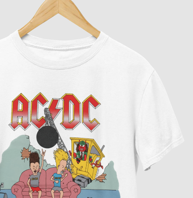 Camiseta AC/DC Beavis & Butt-Head