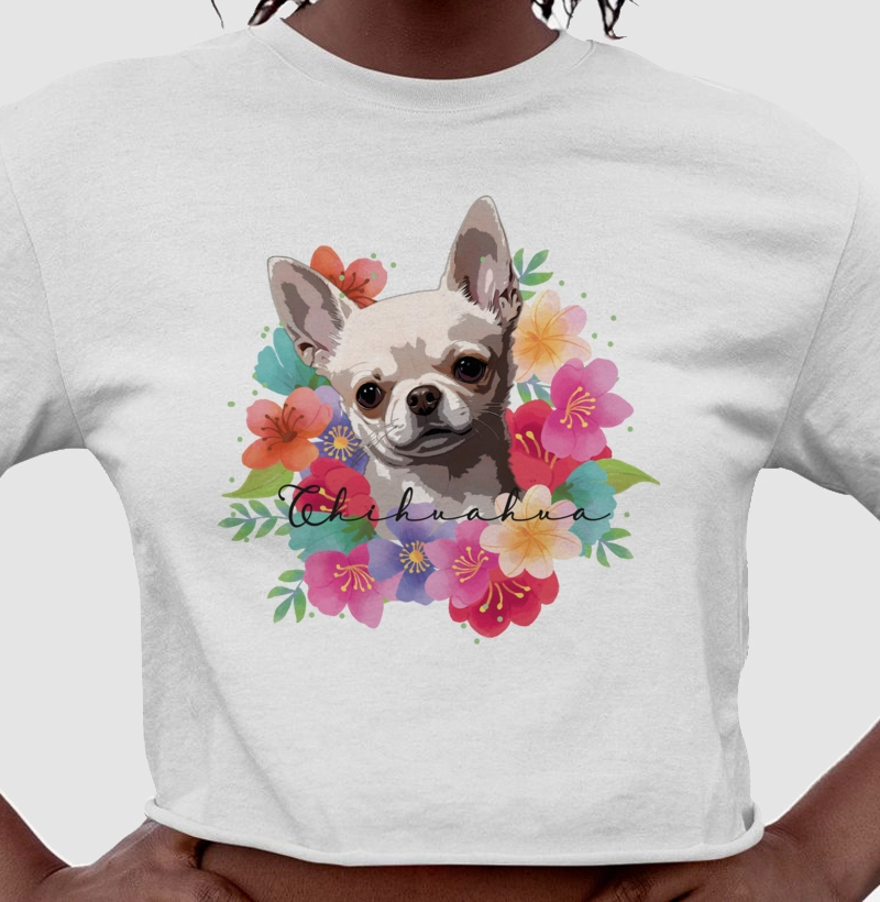 Chihuahua Floral