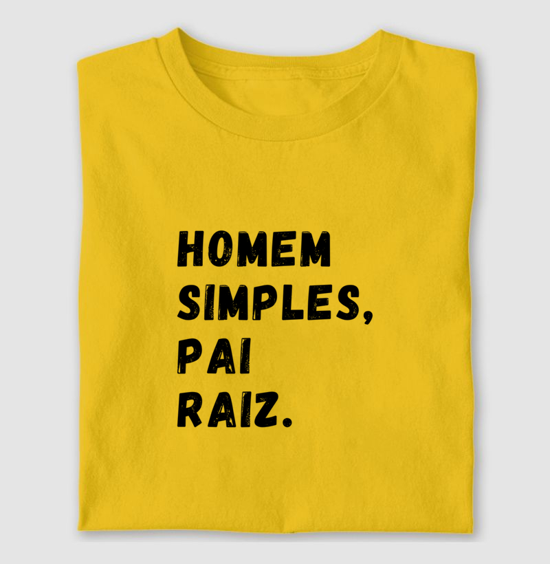 Homem Simples, Pai Raiz
