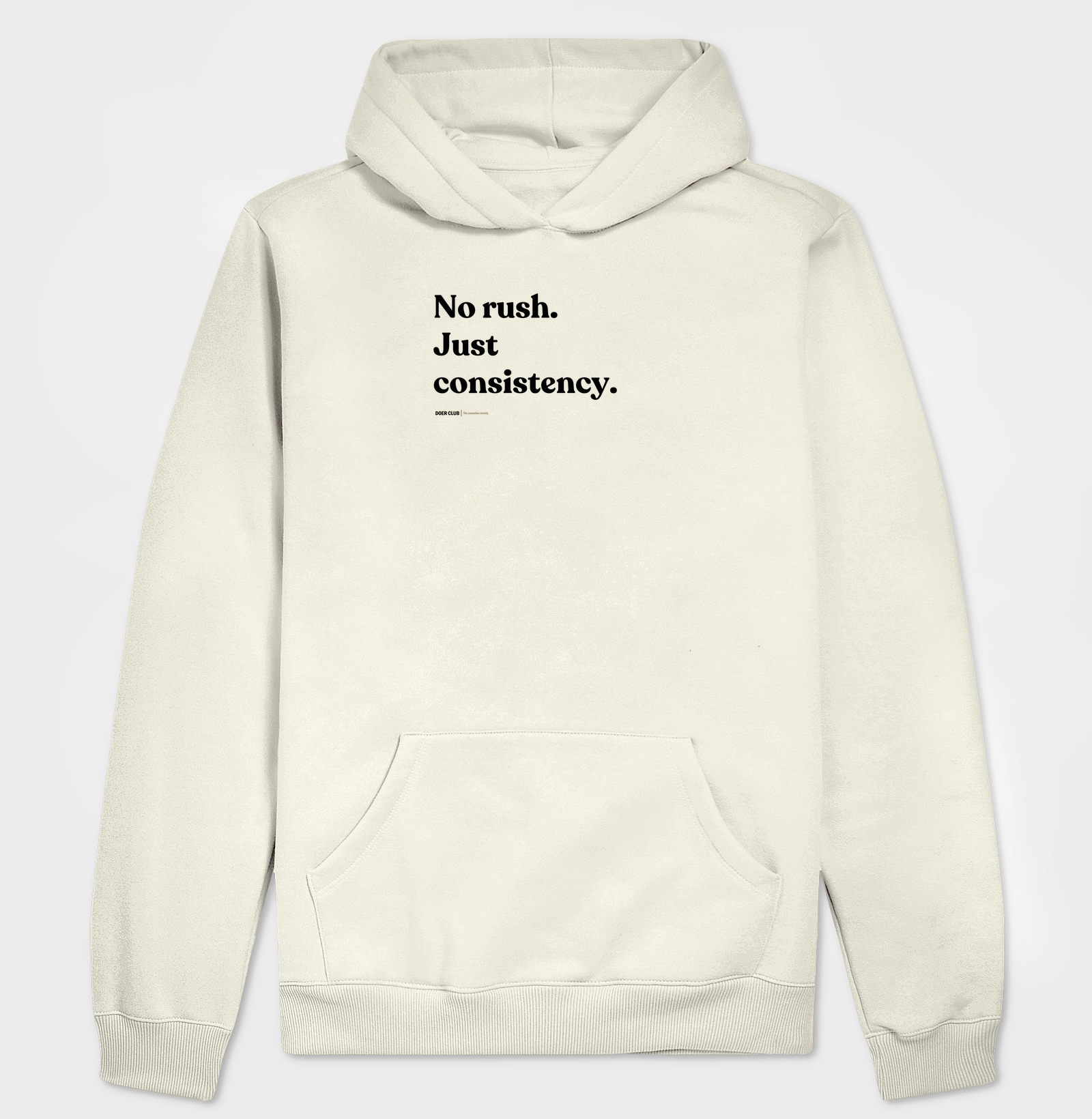 No rush. Just consistency.