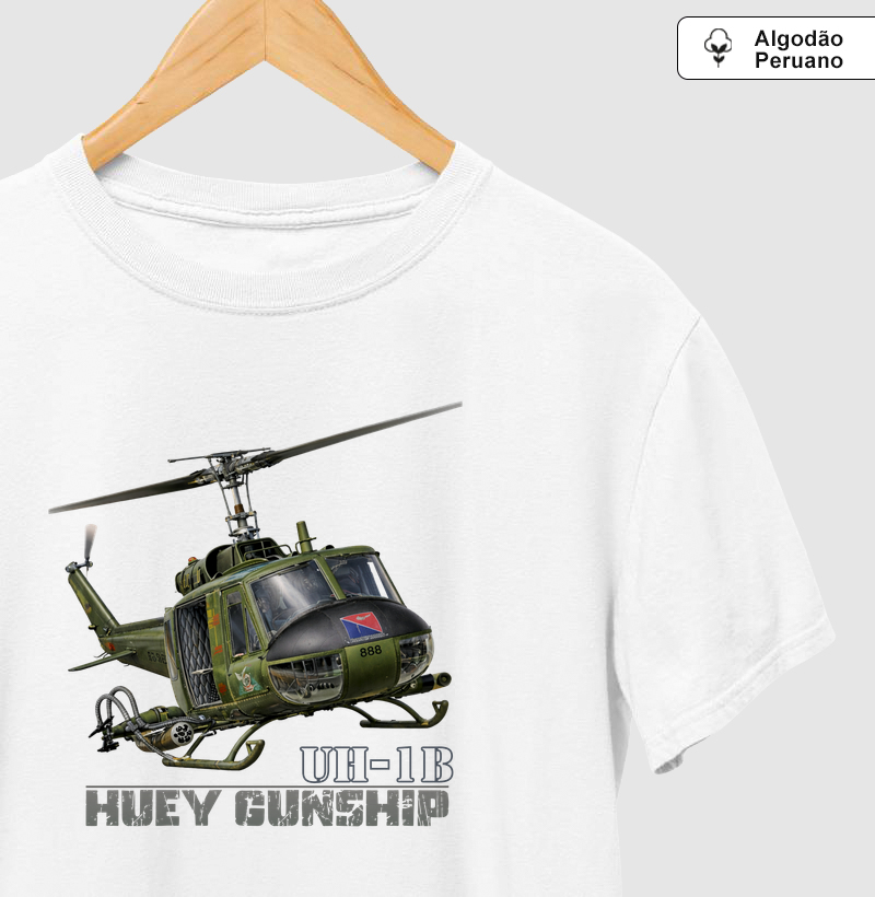 UH-1B Huey Gunship | Algodão Peruano