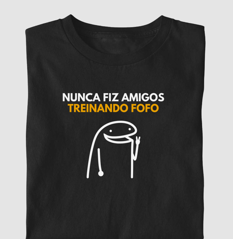 Nunca fiz amigos treinando fofo