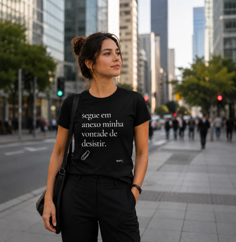 Segue em Anexo Minha Vontade de Desistir - Algodão Peruano