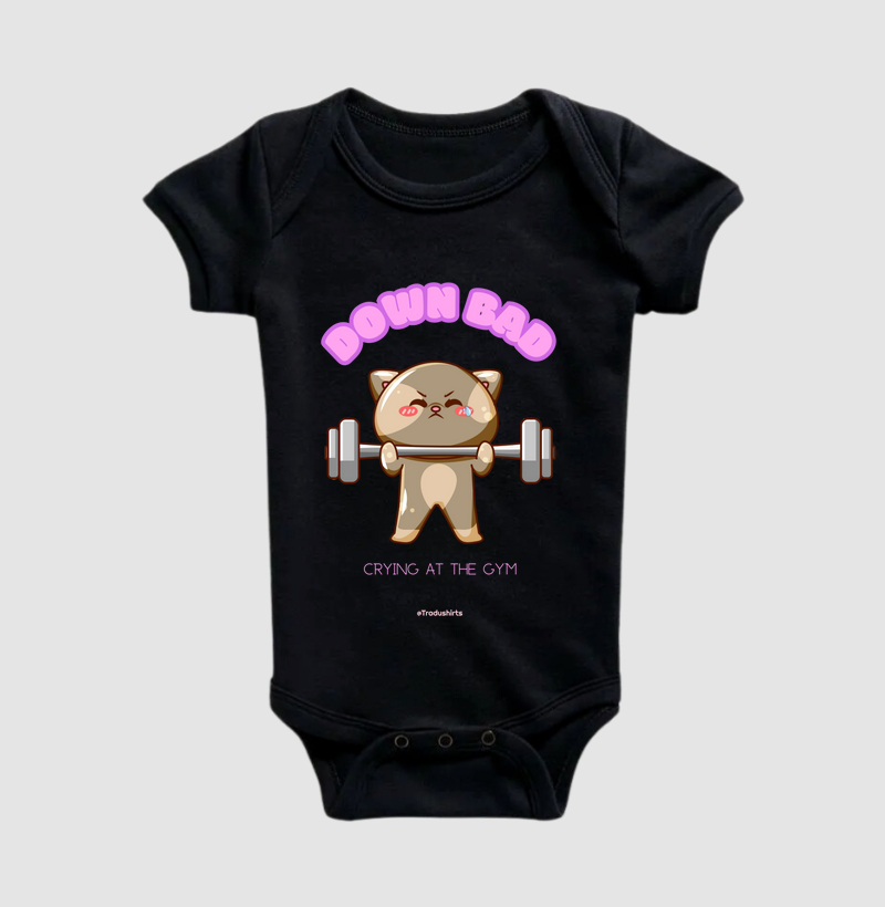 Chorando na academia