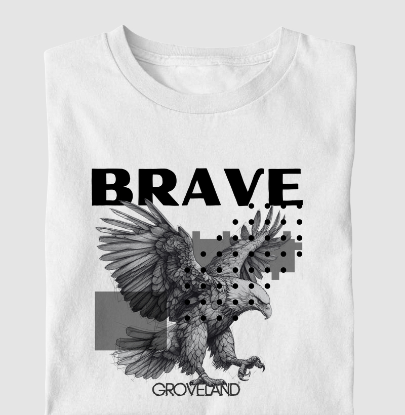 CAMISETA EAGLE BRAVE BRANCA