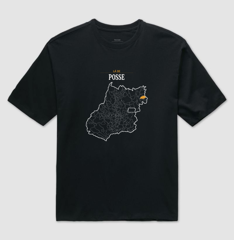 Posse | Território GO - Camiseta Oversized