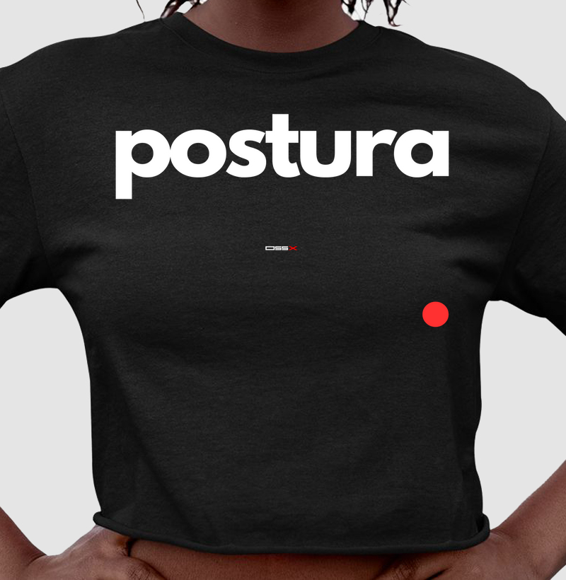 Cropped Postura | Jiu Jitsu Feminino | OSSX