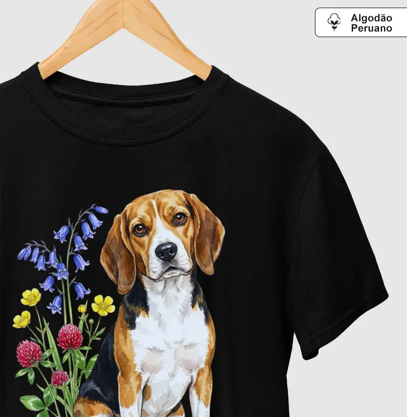 Beagle Floral Serenidade