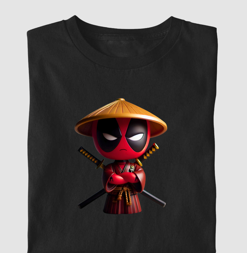 Kokeshi - Samurai vermelho zangando