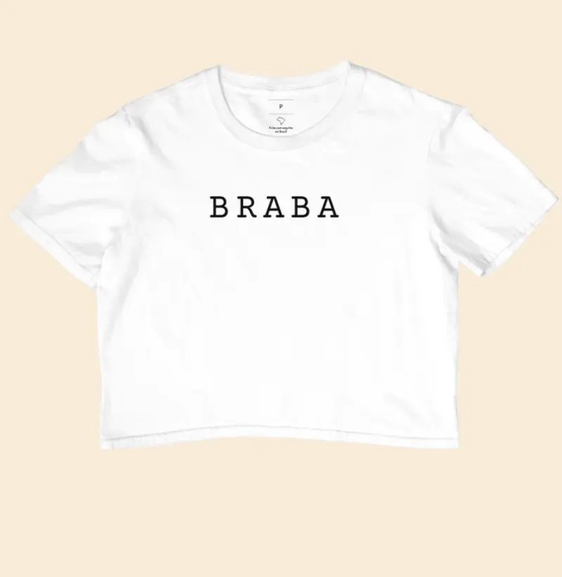 Cropped Braba Minimalista