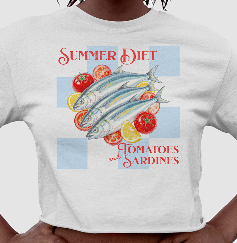 Summer Diet - Tomatoes and Sardines