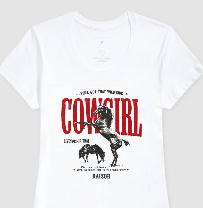 Camiseta Cowgirl ranch