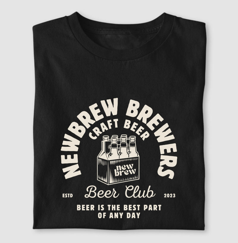 Beer Club - New Brew - Camiseta