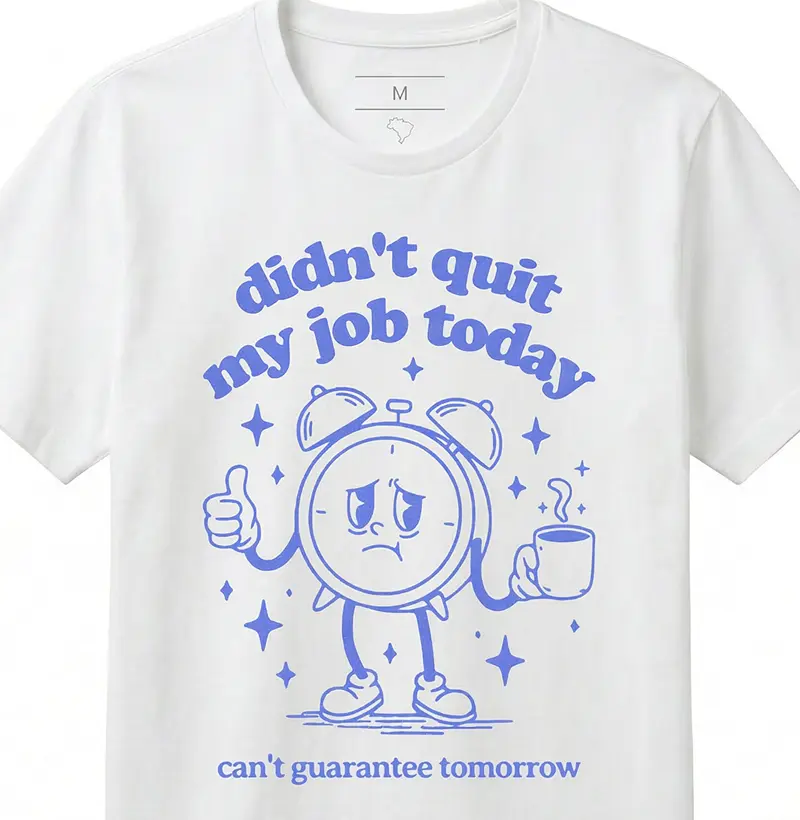 didn't quit my job today