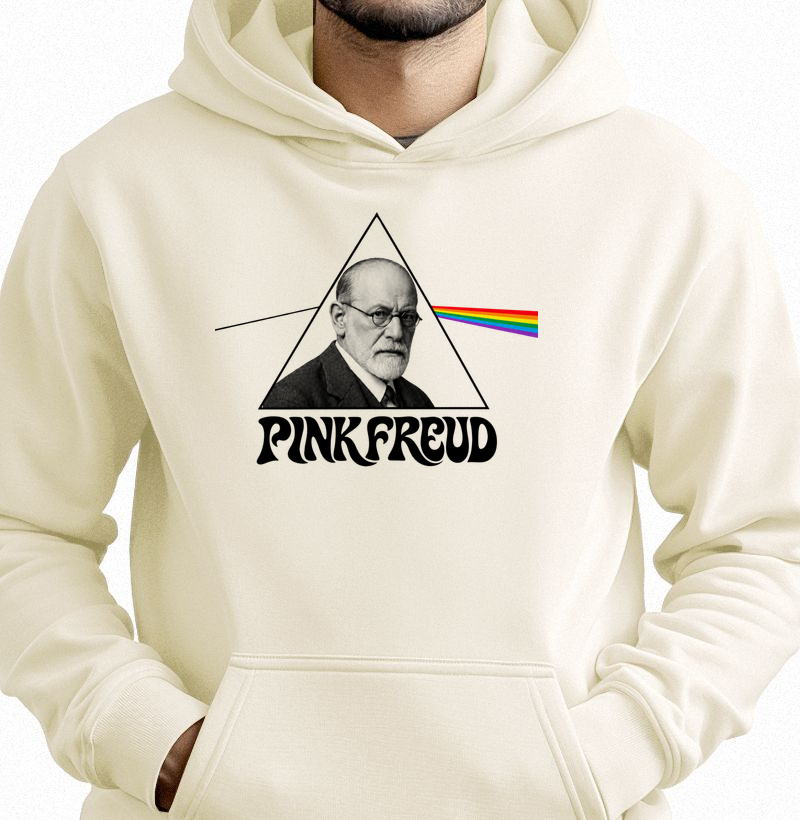 Pink Freud — O Som do Inconsciente - Hoodie Moletom