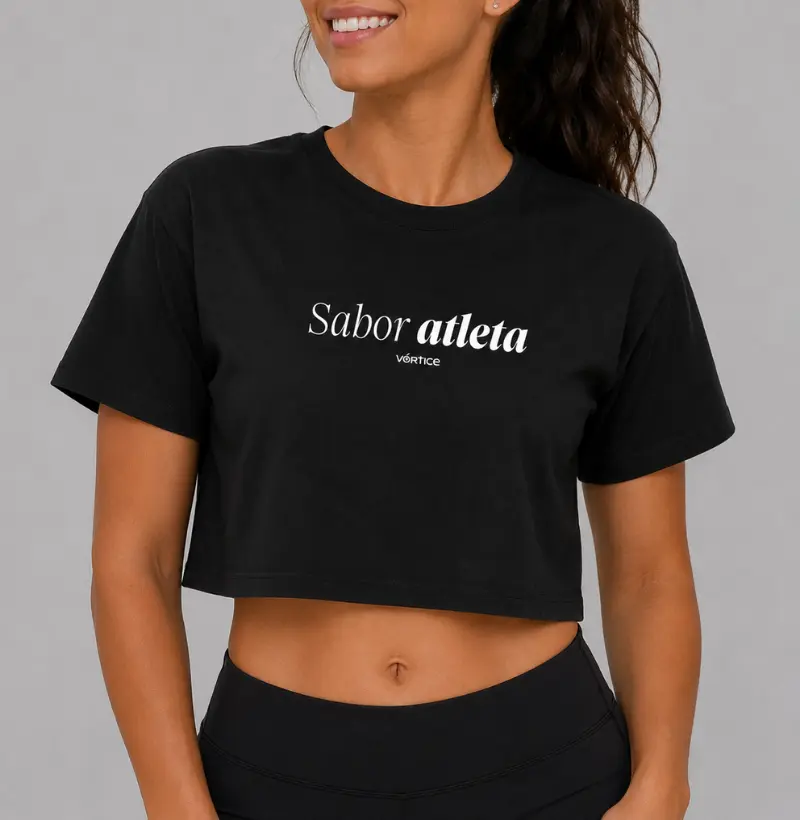 Cropped - Sabor atleta