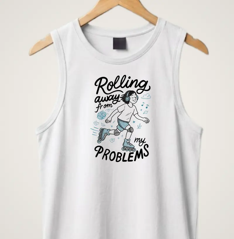 Rolling away from my problems - Inline