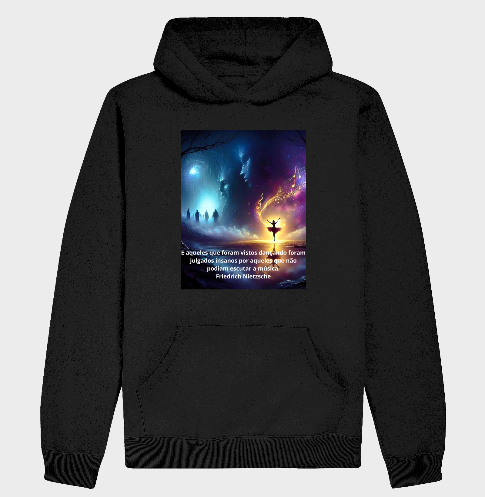 E aqueles que foram vistos dançando foram julgados insanos por aqueles que não podiam escutar a música.