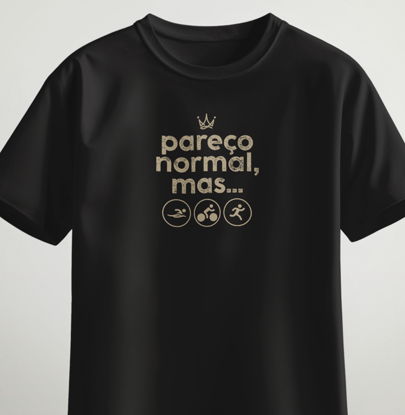 Pareço normal, mas nado, pedalo e corro - ícones