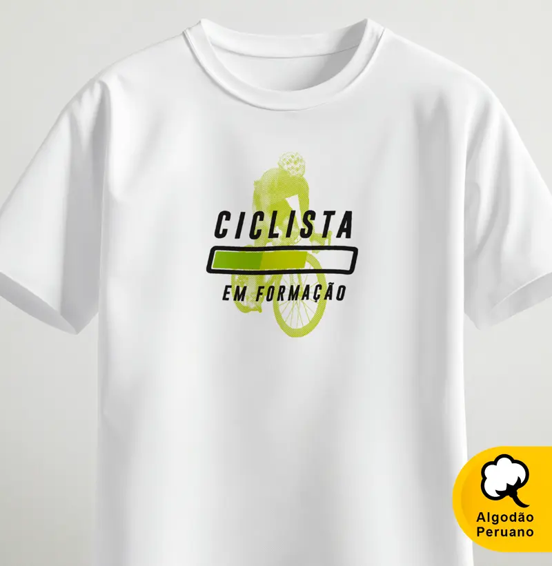 Ciclista em formação