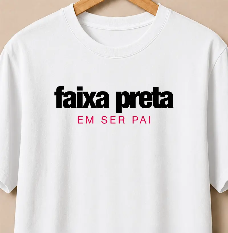 Faixa preta em ser pai