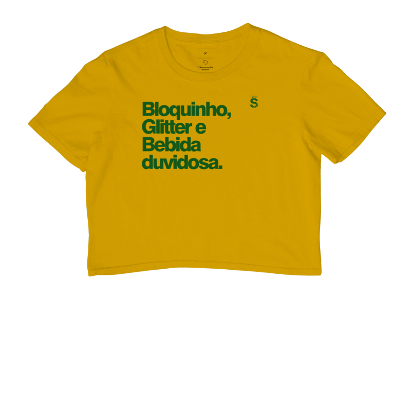 Bloquinho e Glitter e Bebida duvidosa