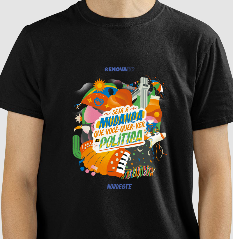 Camiseta Nordeste 