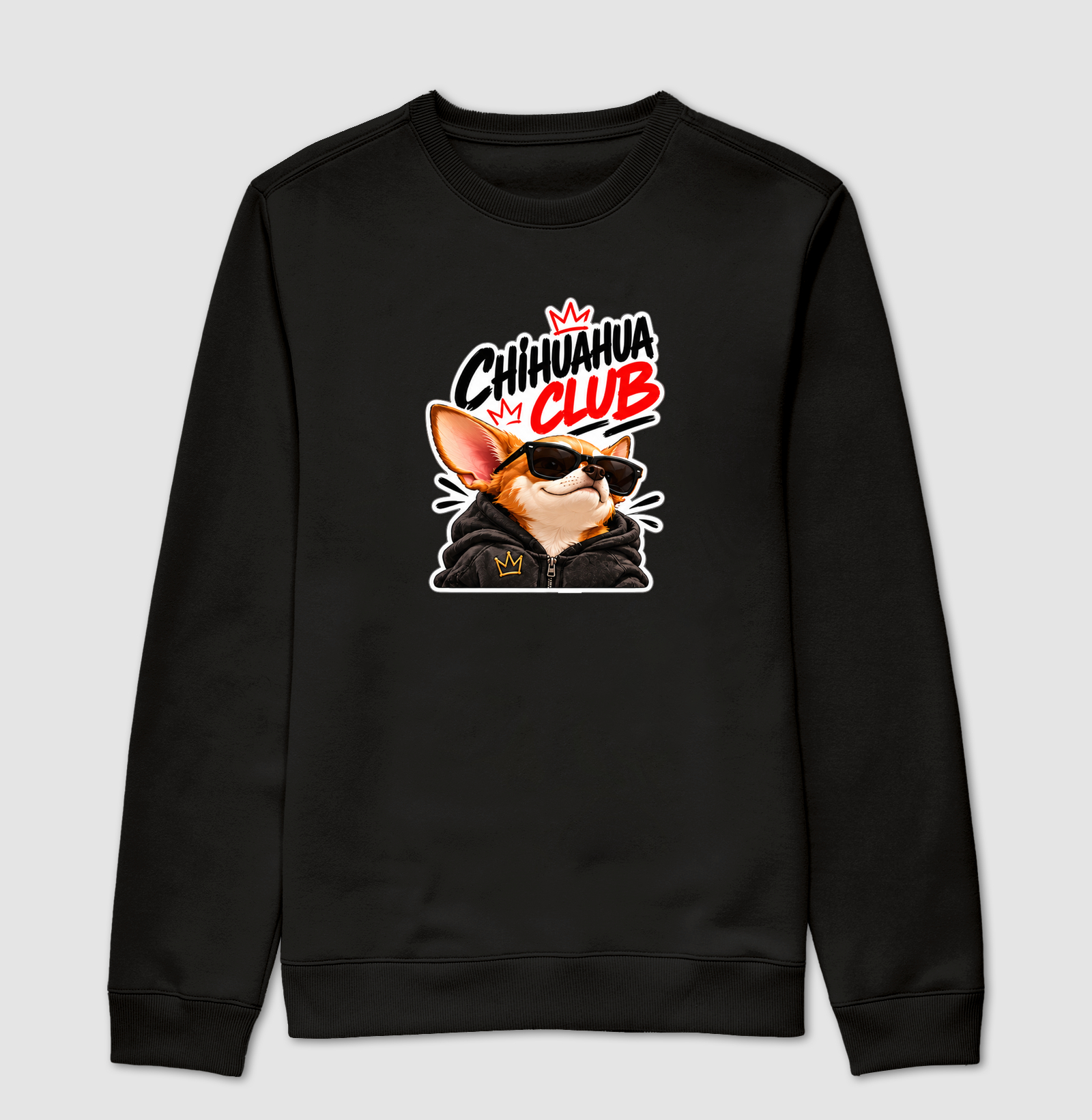 Chihuahua Club - Suéter Moletom