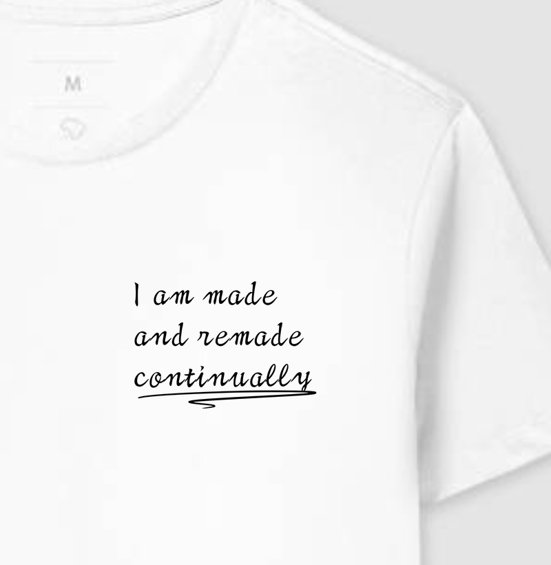 I am made and remade continually Virginia Woolf