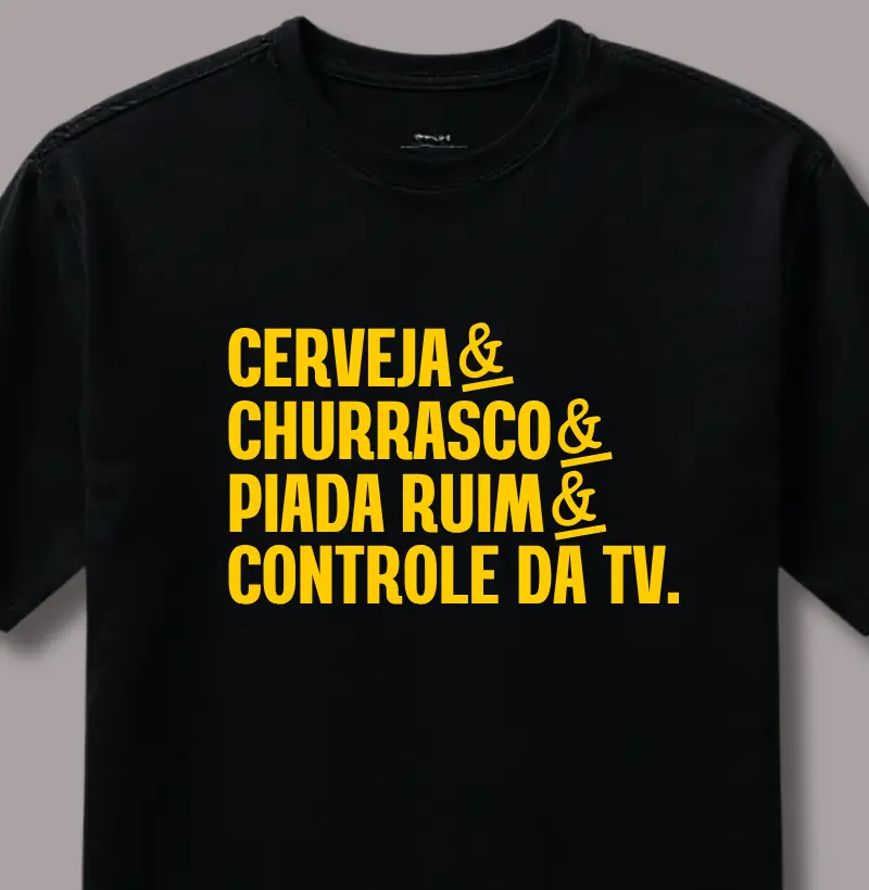 Cerveja & Churrasco & Piada Ruim & Controle da TV