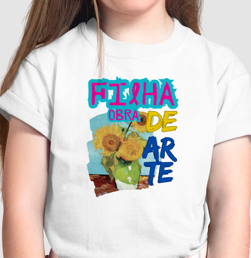 Filha Obra de Arte - Van Gogh