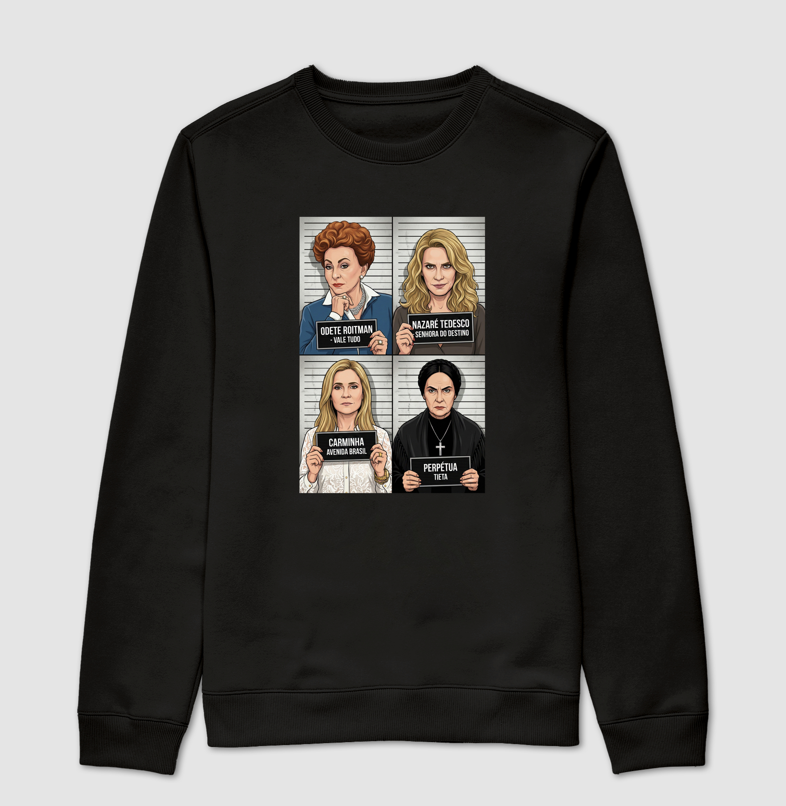 Camiseta As Vilãs das Novelas: As Donas da Maldade | Coleção Ô Bicha