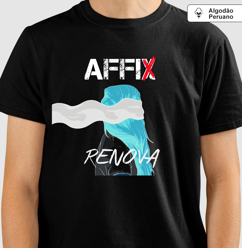 Camiseta algodão peruano