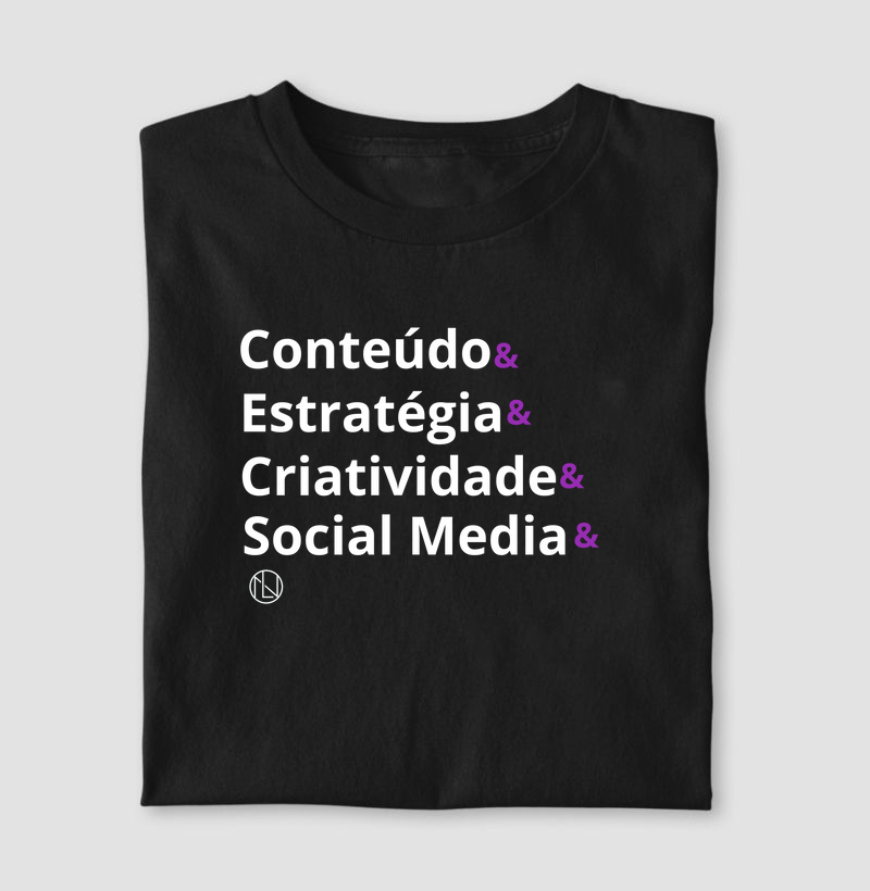 Camiseta Social Media padrão 