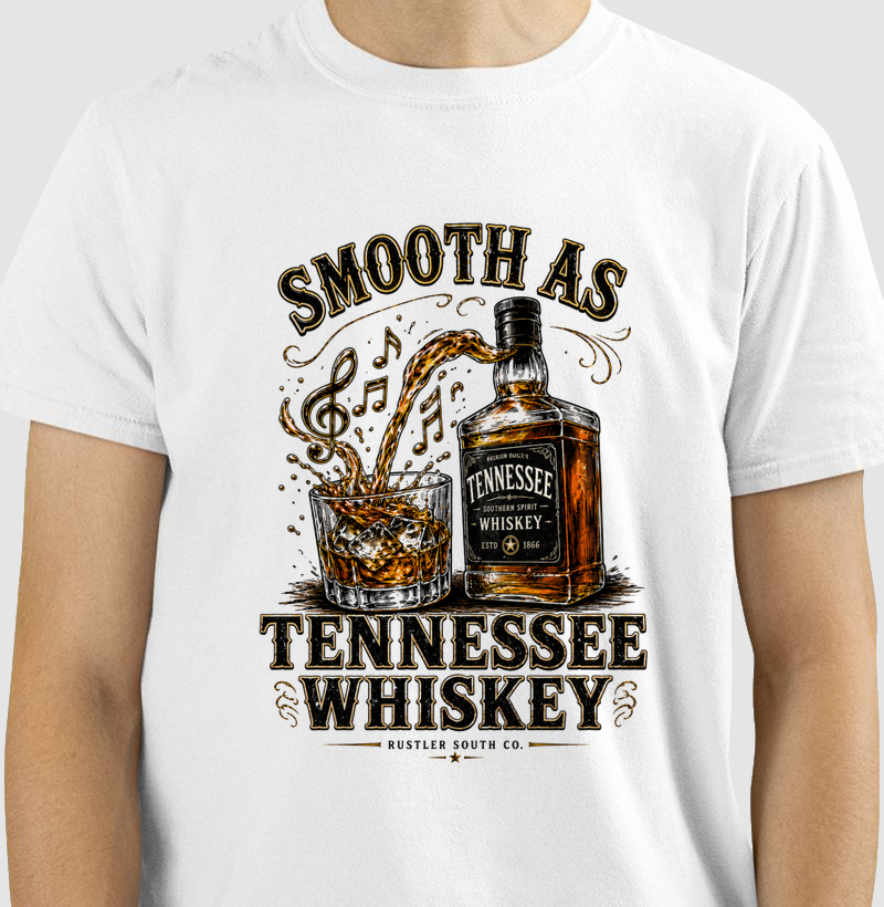 Camiseta Smooth Tennessee Whiskey
