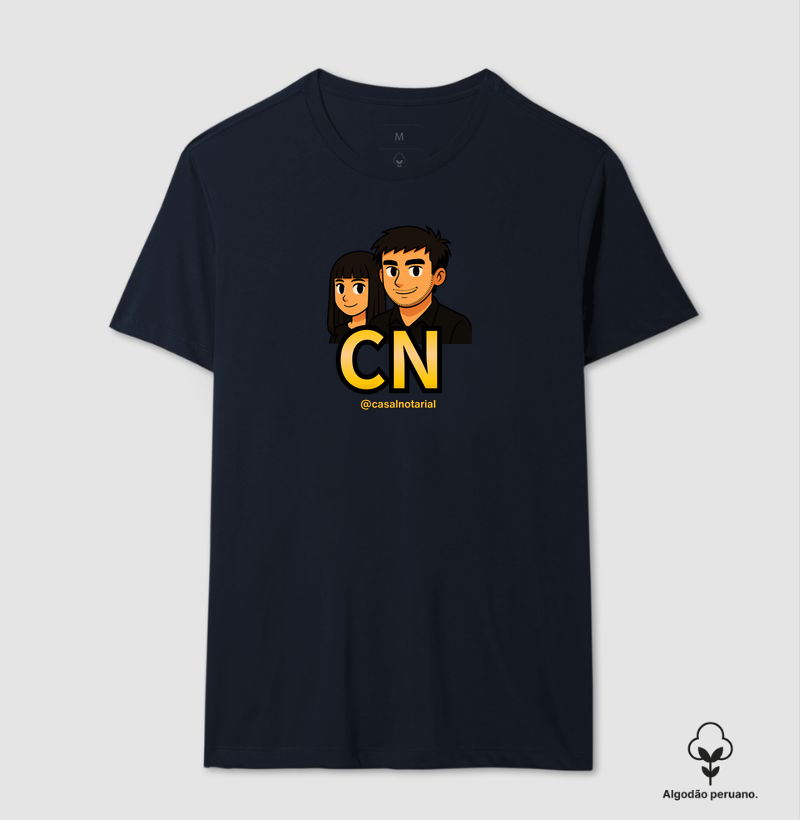 camiseta CN amarelo