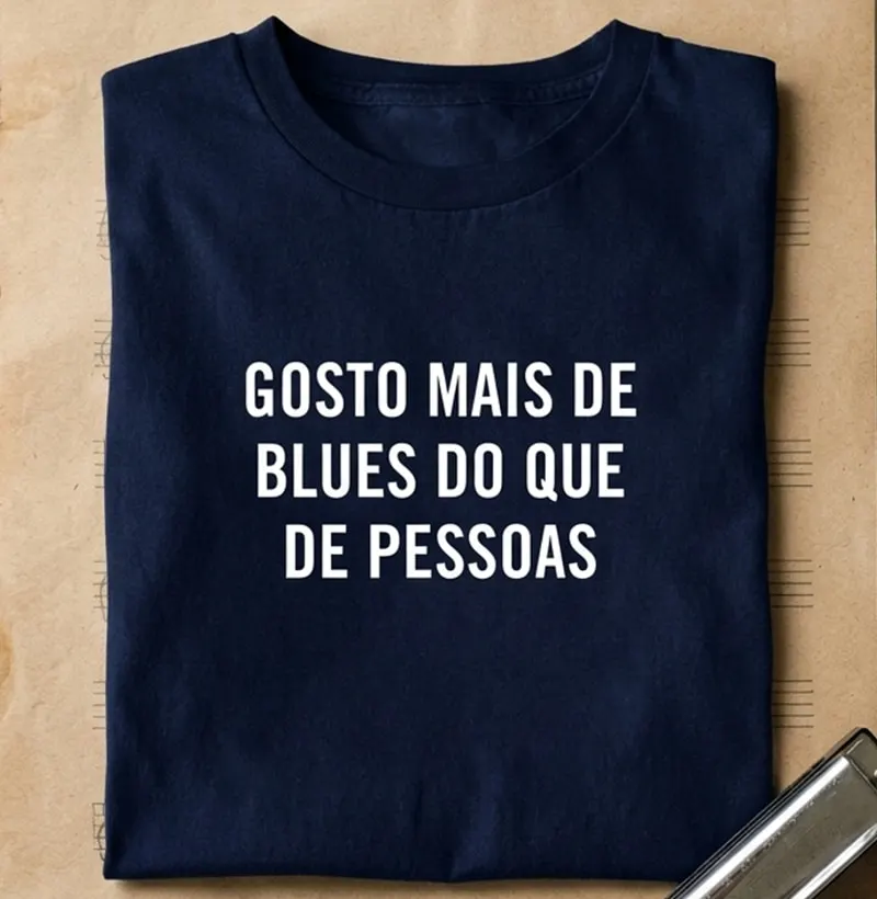 Gosto mais de Blues do que de pessoas
