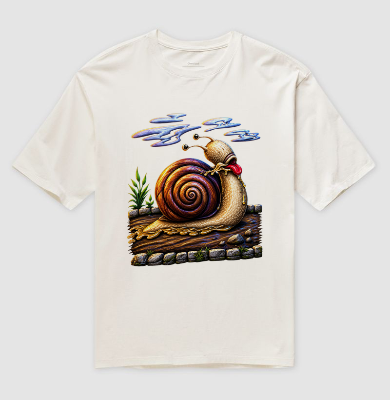 Camiseta Caracol 3D