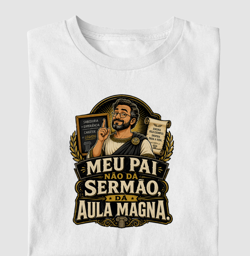 Meu Pai Não Dá Sermão, Dá Aula Magna