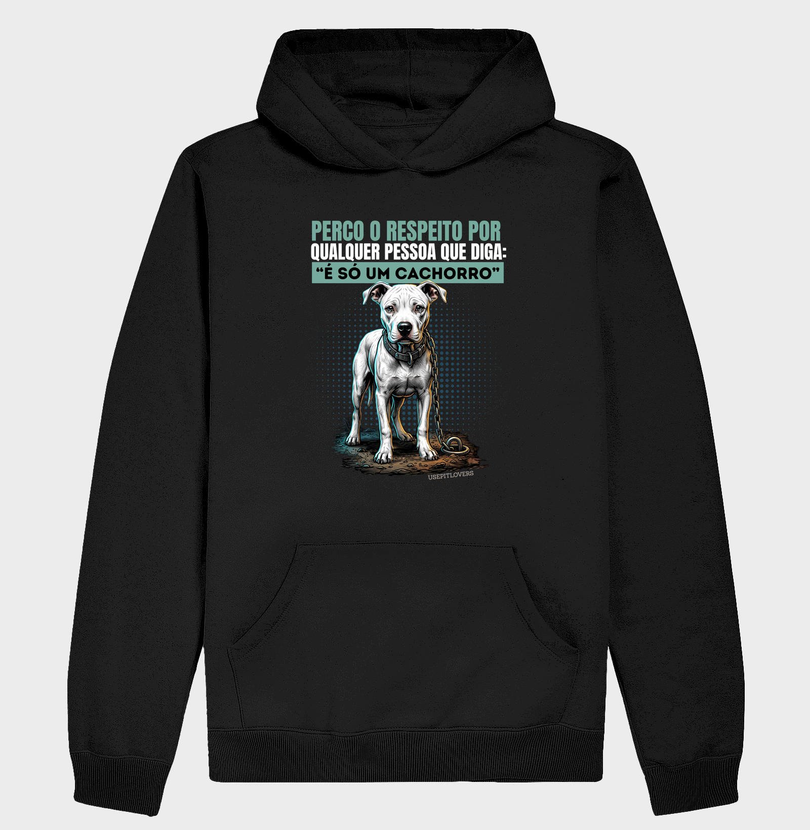 PERCO O RESPEITO POR QUALQUER PESSOA QUE DIGA:"É SÓ UM CACHORRO"