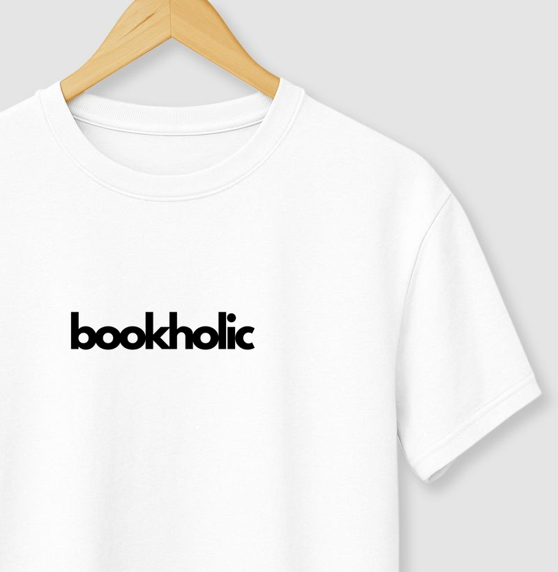 Camiseta BOOKHOLIC | Camiseta Leitora | TODAY