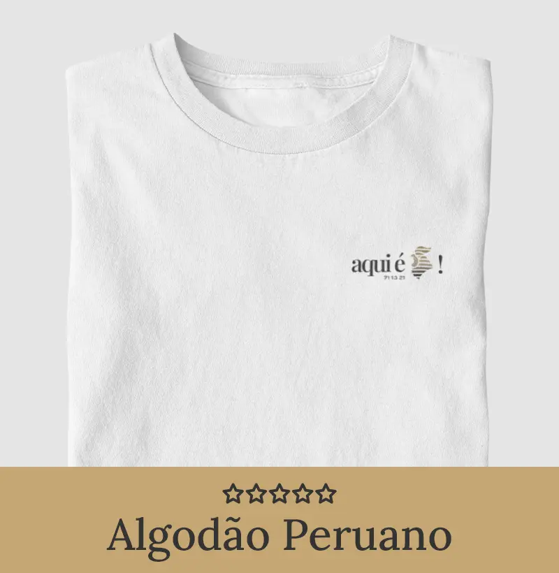 Aqui é Galo! - 71 13 21 - Algodão Peruano