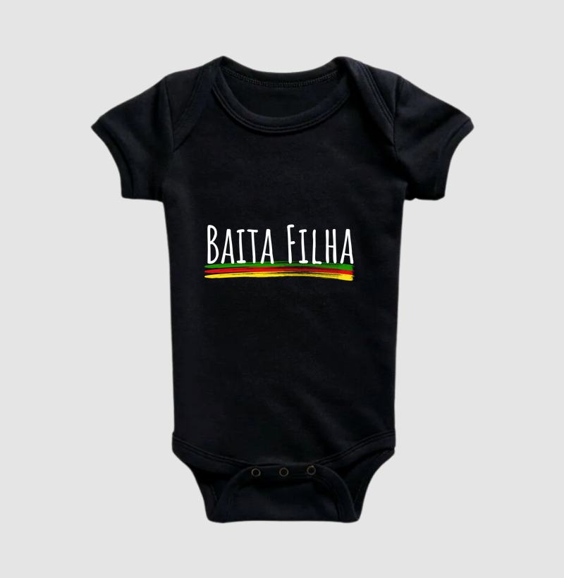 Body Infantil Baita Filha