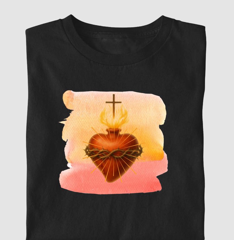 Sagrado Coração de Jesus-Fundo degrade