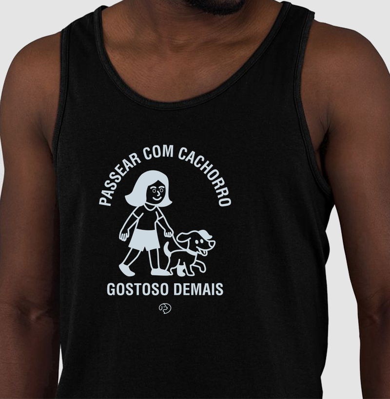 Passear com Cachorro - Gostoso Demais - Regata