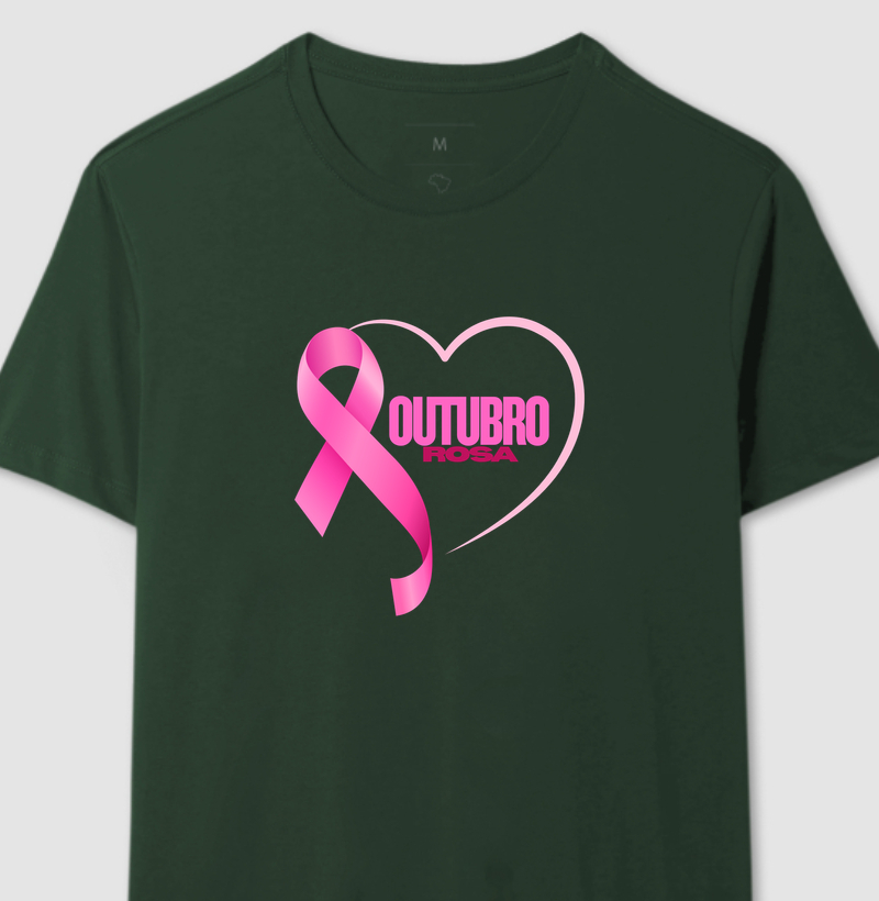 Outubro Rosa 3 - Camiseta