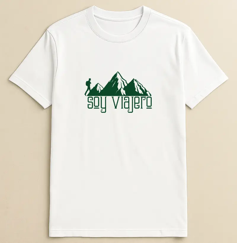 Camiseta Algodão Soy Viajero
