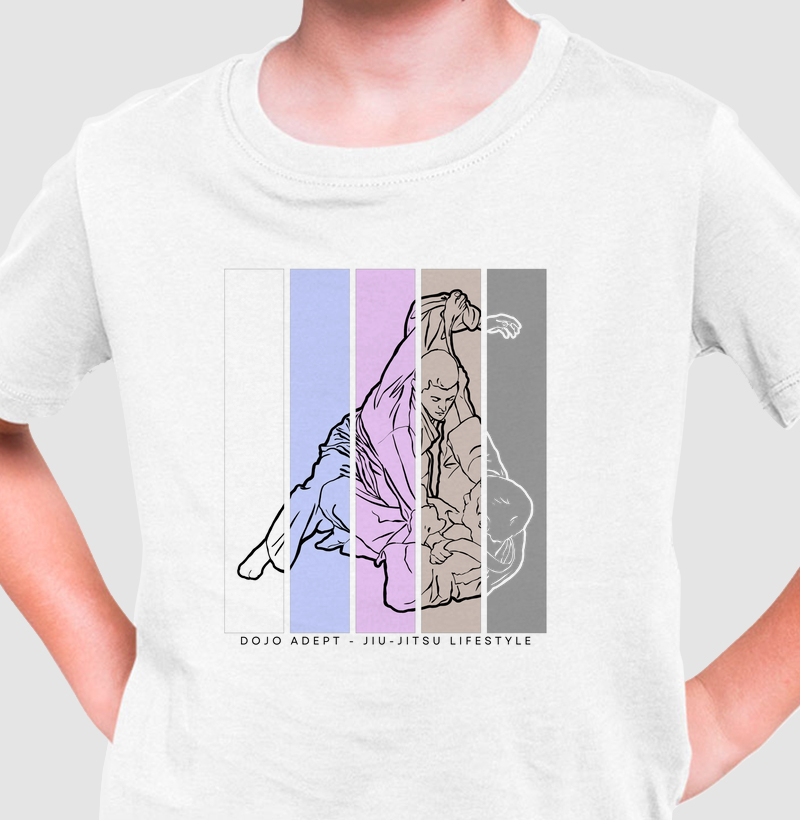 Faixas - Lutadores - Jiu-Jitsu Lifestyle - Infantil