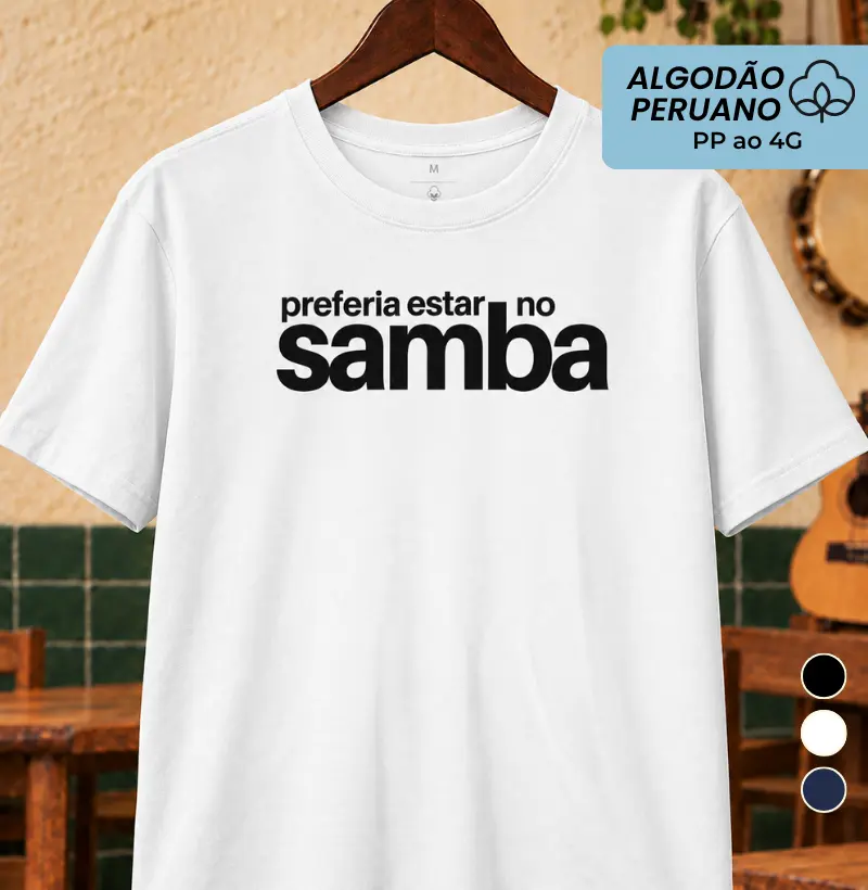 Preferia estar no Samba