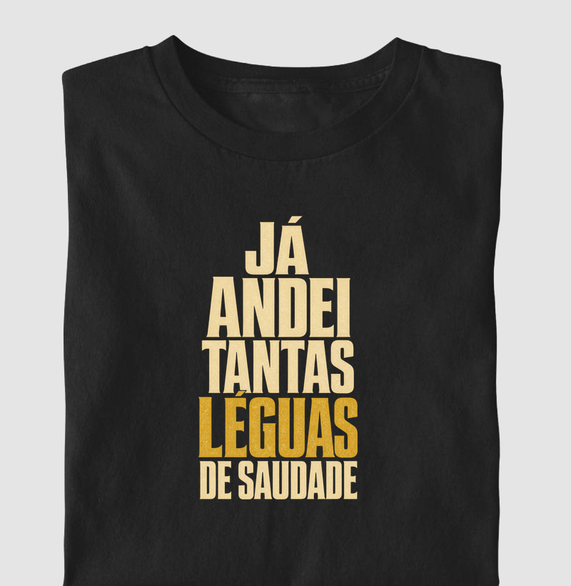 Já andei tantas léguas de saudade